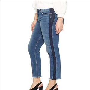 Silver Jeans Co. Vintage Slim Racing Stripe Detail Jeans